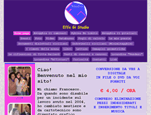 Tablet Screenshot of effegistudio.org
